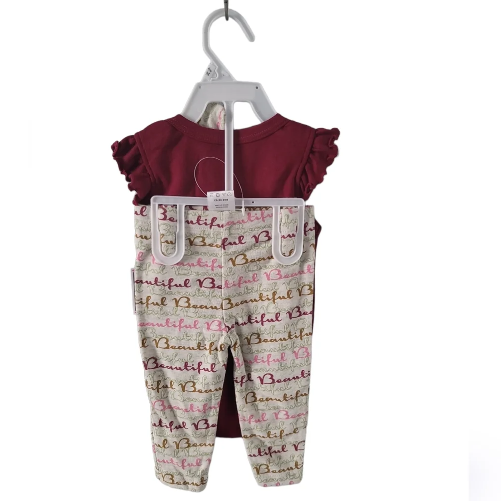 Babygirl 6/9 month 3pc set